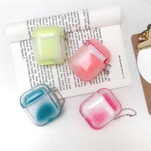 Luminous Neon Sand Earphone Case for AirPods 1/2